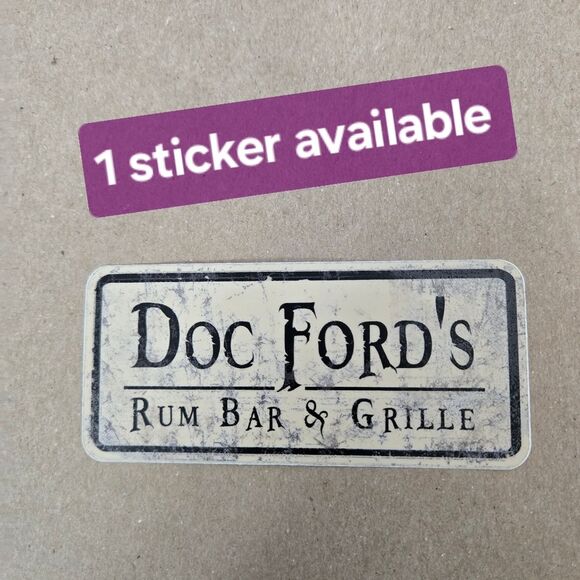 sticker Doc Fords bar grille shown with purchase OR SIMILAR free bundle or buy - Picture 4 of 13